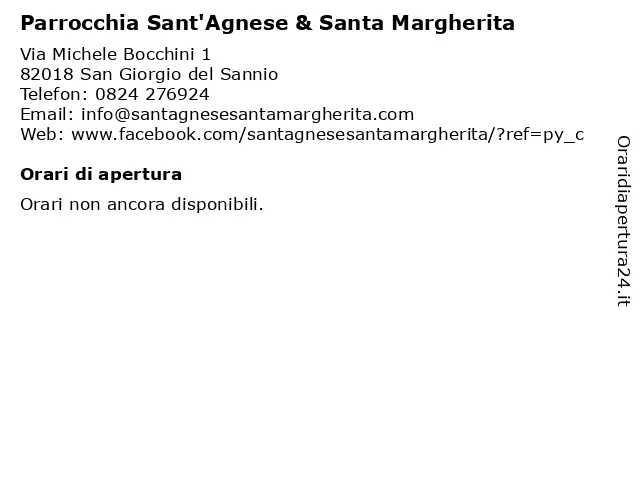 chiesa santagnese e santa margherita san giorgio del sannio 82018