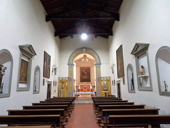 vecchia chiesa di santangelo a legnaia firenze 50142